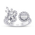 0,57 ct. Diamant Baguette Ring