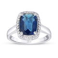 2,27 ct. Diamant Saphir Ring