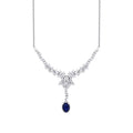 2,05 ct. Diamant Saphir Collier