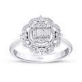 0,35 ct. Diamant Baguette Ring