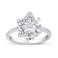 0,30 ct. Diamant Baguette Stern Ring
