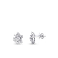 0.41 ct. Diamant Baguette Stern Ohrringe