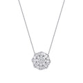 0.64 ct. Diamant Baguette Halskette