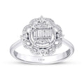 0.35 ct. Diamant Baguette Ring