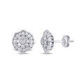 1.28 ct. Diamant Baguette Ohrringe