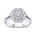 0.64 ct. Baguette Diamant Ring