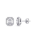 0.26 ct. Diamant Baguette Ohrringe