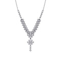 0.69 ct. Diamant Baguette Halskette