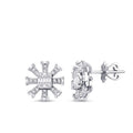 0.45 ct. Diamant Baguette Ohrringe