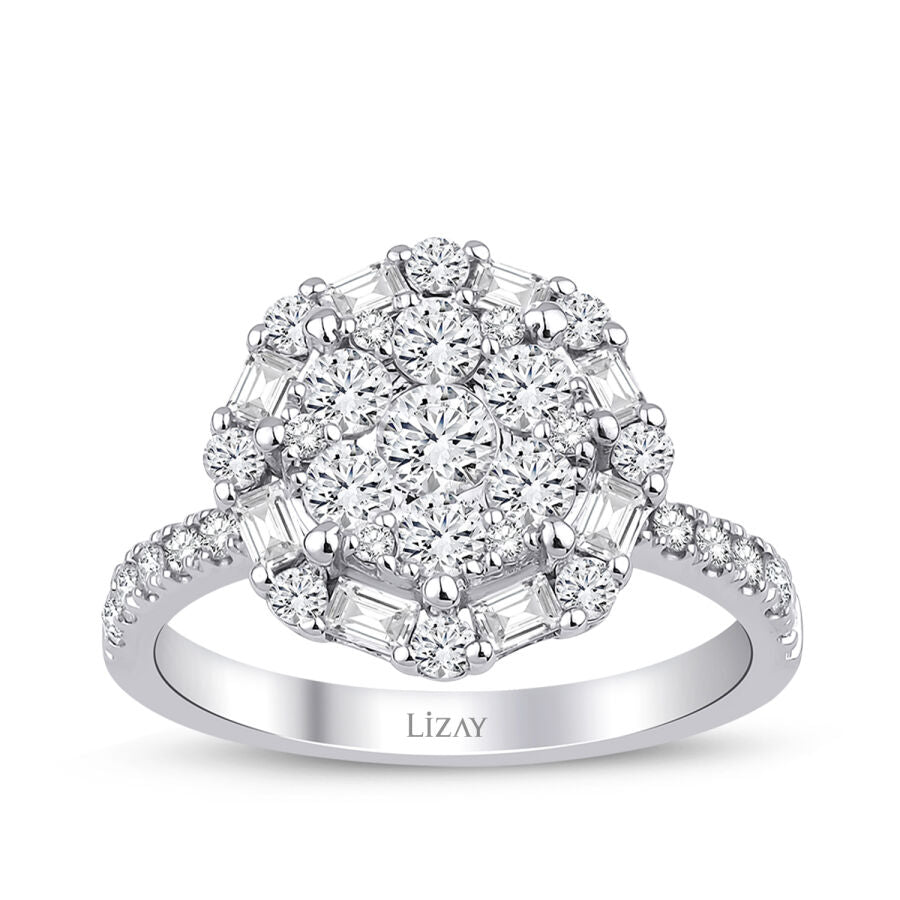 1,32 ct. Diamant Baguette Ring