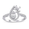 0,46 ct. Diamant Baguette Ring