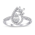 0,46 ct. Diamant Baguette Ring