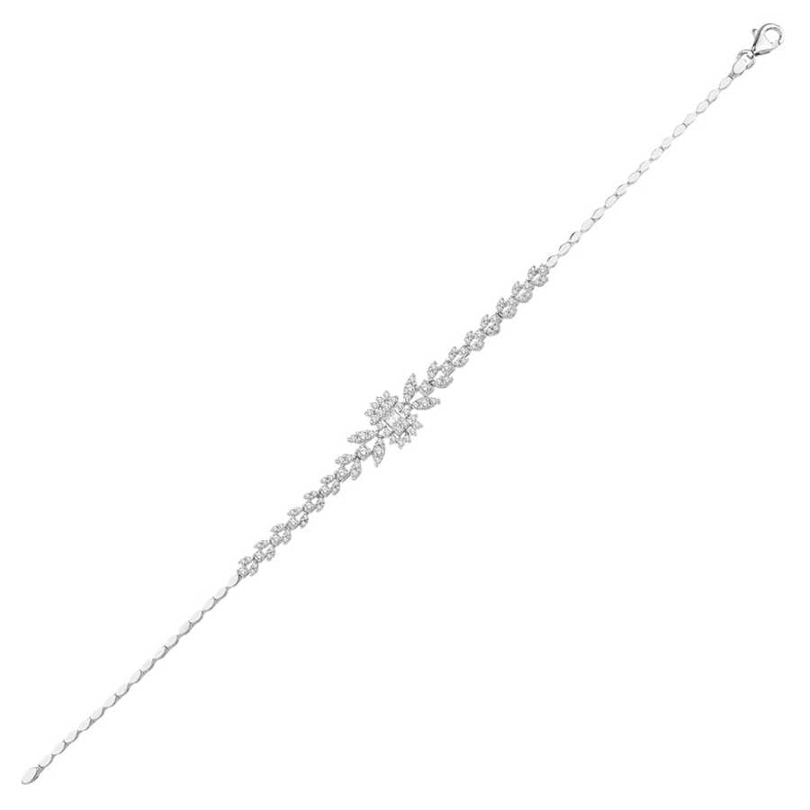 Baguette-Armband aus Gold