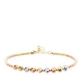 Gold Drei-Ton Doric Armreif