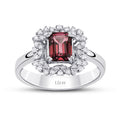 3,33 ct. Diamant Rubin Ring
