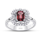 3,33 ct. Diamant Rubin Ring