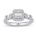 0.46 ct. Diamant Baguette Ring