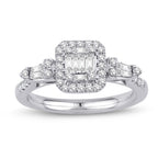 0.46 ct. Diamant Baguette Ring
