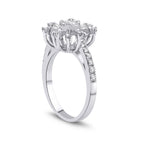0,64 ct. Diamant Baguette Ring