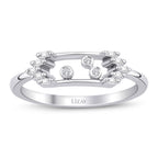 0.09 ct. Diamant Baguette Ring