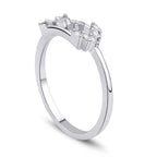 0.09 ct. Diamant Baguette Ring