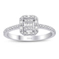 0.28 ct. Diamant Baguette Ring