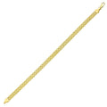 Armband mit Reihe von Steinen aus Gold