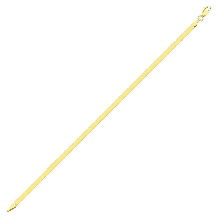Schlangen-Kettenarmband aus Gold