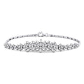 Baguette-Armband aus Gold