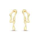 Designer-Ohrringe aus Gold