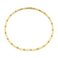 Waben-Halskette aus Gold