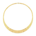 Gold Gemusterte Halskette
