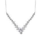Gold Collier Halskette mit Steinen