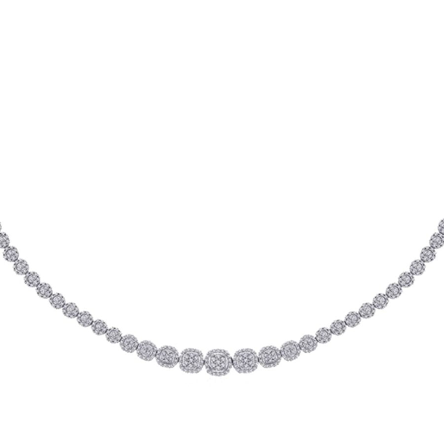 Trend-Collier aus Gold