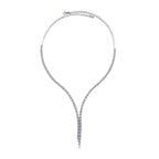 Tennis-Collier aus Gold
