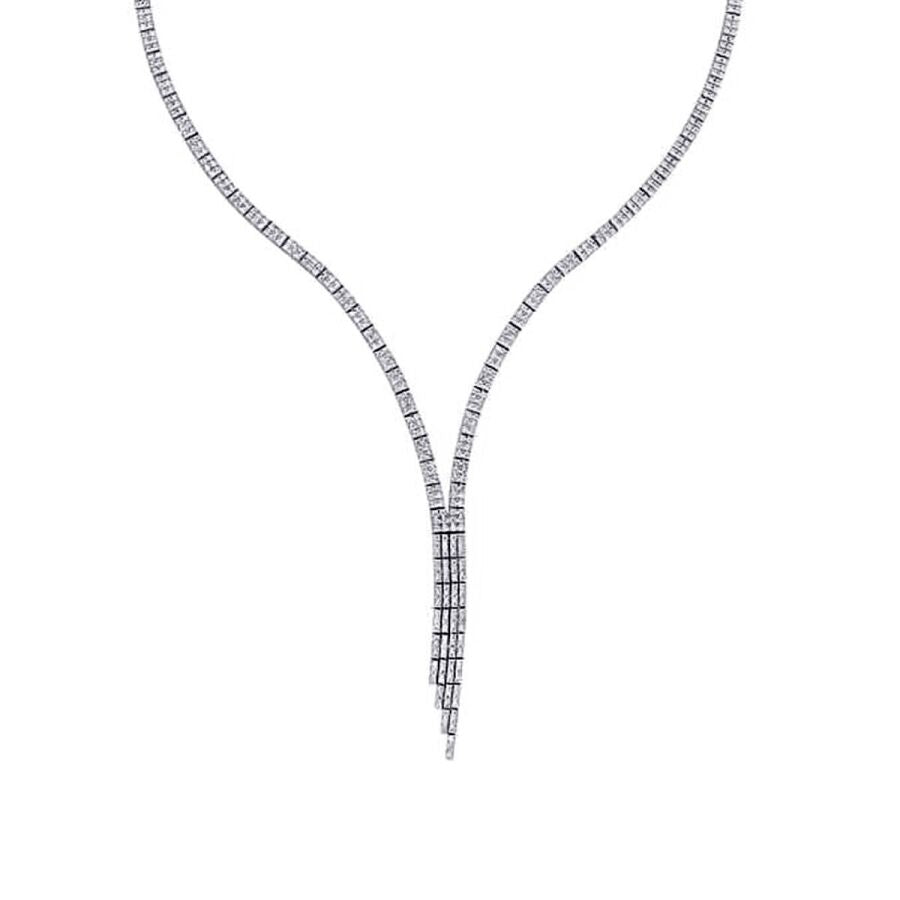 Tennis-Collier aus Gold