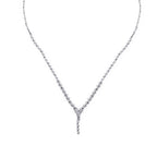 Tennis-Collier aus Gold