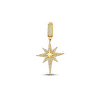 Nordstern-Charm aus Gold