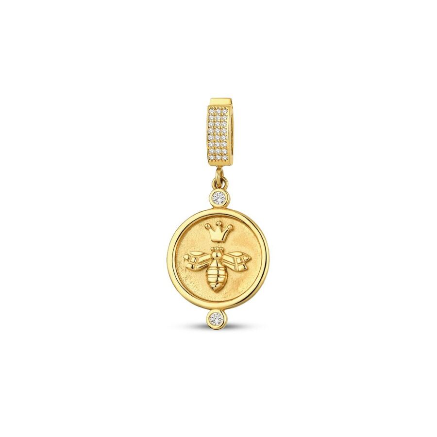 Bienen-Charm aus Gold