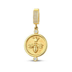 Bienen-Charm aus Gold