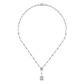 2.39 ct. Diamant Baguette Halskette