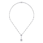 2.39 ct. Diamant Baguette Halskette