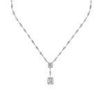 2,39 ct. Diamant Baguette Collier