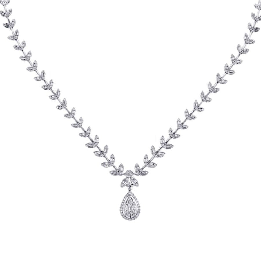 2.92 ct. Diamant Halskette
