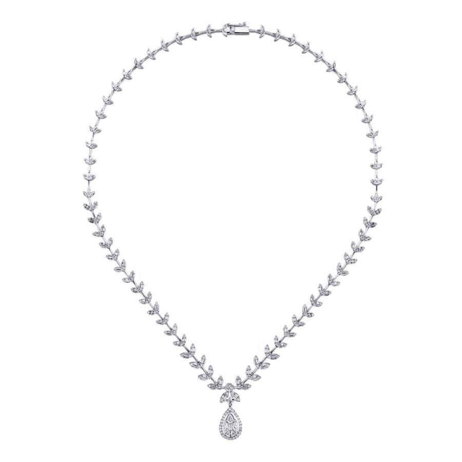 2.92 ct. Diamant Halskette