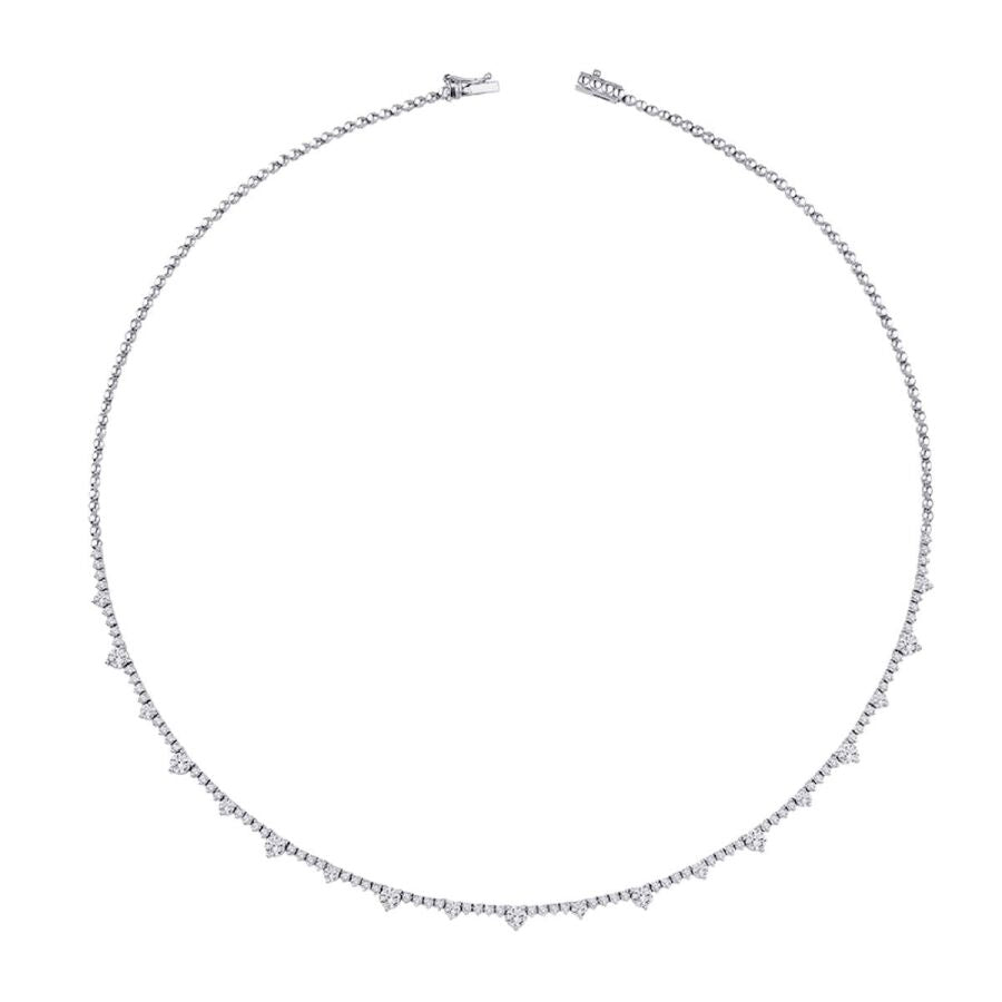 3.34 ct. Diamant Halskette