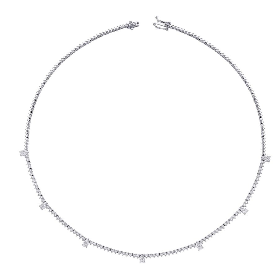 4.02 ct. Diamant Halskette