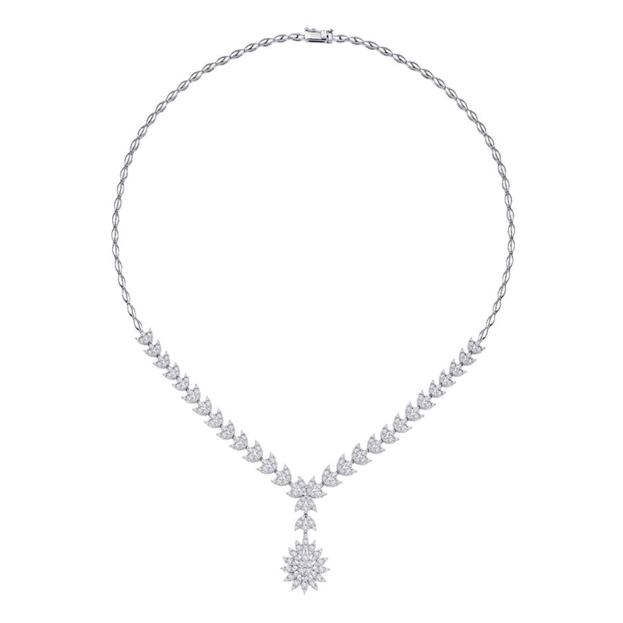 4.00 ct. Diamant Halskette