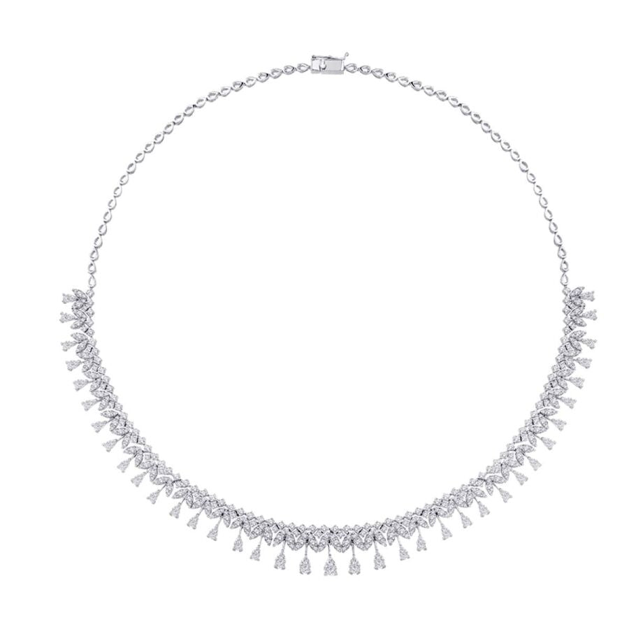 9,33 ct. Diamant Collier