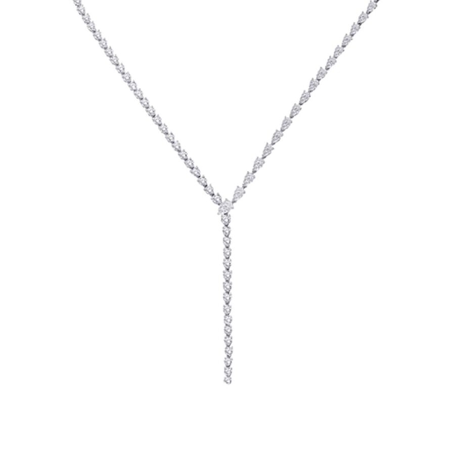 7.78 ct. Diamant Halskette